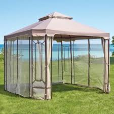 Visit us today for the widest range of outdoor shade products. Hampton Bay 10 Ft X 10 Ft Outdoor Patio Cottleville Gazebo Gfs00744a The Home Depot