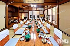 traditional japanese style dining room