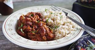 easy red beans and rice fatfree vegan