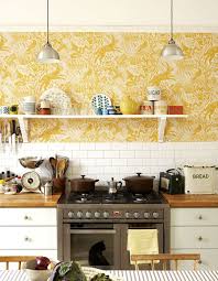 How To Wallpaper A Kitchen Solid Wood