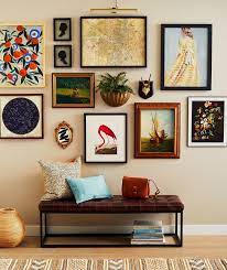 gallery wall living room