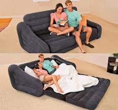 Inflatable Pull Out Queen Size Sofa Bed