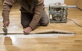 repair my wood floor after a flood