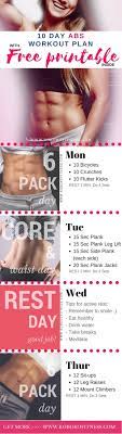 ab workout the best 10 day at home