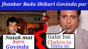 Kader Khan son Sarfaraz hyper Govinda natak mat karo - YouTube
