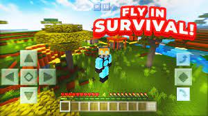 to fly in survival minecraft bedrock