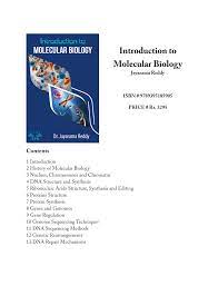 pdf introduction to molecular biology