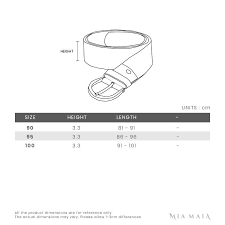 Prada Classic Leather Belt Size Chart Mia Maia