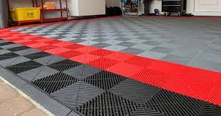 clean your swisstrax garage floors