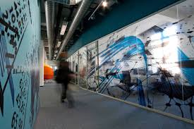 Contemporary Workplace Graphical Wall