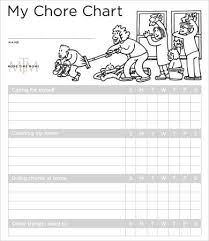 Chore Chart For Kids 7 Free Pdf Documents Download Free