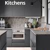 Single kitchen units and carcasses, 18mm with full height solid backs. 1