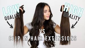Cheap Vs High Quality Clip In Hair Extensions The Truth Zala Hair Extensions