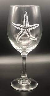 Starfish Wine Charms