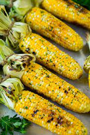 Grilled Corn On The Cob Grill Corn On The Cob Grilled Corn Cooking gambar png