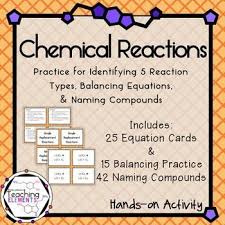 Chemical Reactions Balancing Equations