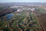 Aerial photograph Essingen - Grounds of the Golf course at ...