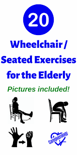 20 wheelchair seated exercises for