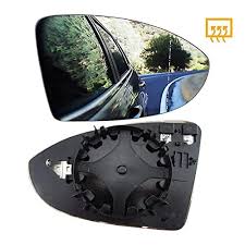 Driver Side Mirror Glass Wbacking Plate