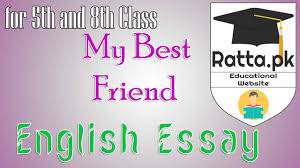 Essay On My Best Friend In English For Class 5 Essay Writing On Football