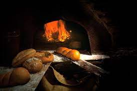 woodfire oven for bread baking