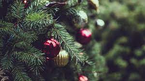 Christmas Tree, Ornaments, Close-up ...