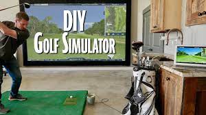 affordable diy home golf simulator