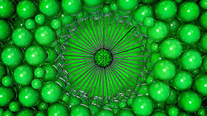 hd wallpaper green abstract 3d