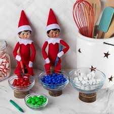 colorful candy the elf on the shelf