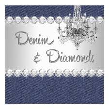 Denim And Diamonds Invitations Rome Fontanacountryinn Com