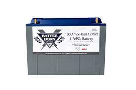 48 month free replacement warranty. 100 Ah 12v Lifepo4 Deep Cycle Battery Battle Born Batteries