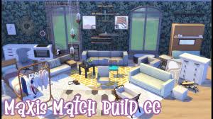 sims 4 maxis match build cc haul