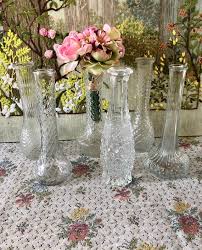 6 Vases Glass Vases Decor Vases For