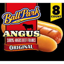 ball park original angus beef hot dogs