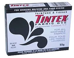 Lot Of 1 Tintex Brand Black Fabric Dye 44 Juanita J Puleoet
