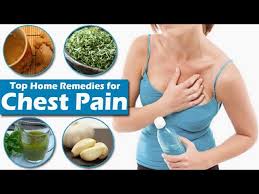 home remes to get rid of chest pain