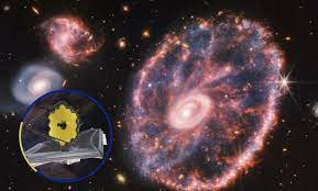 El telescopio James Webb captura una maravilla llamada Galaxia Rueda de Carro - HCH.TV