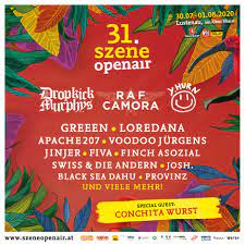 Szene openair is a diverse music festival held annually in lustenau, austria. 31 Szene Openair 2020 Insta Neu Szene Openair Festival 2021 Lustenau Am Alten Alten Rhein