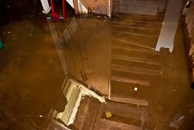 water in the basement after rain or a flood
