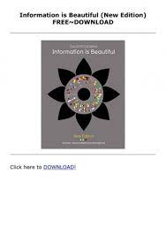 information is beautiful new edition