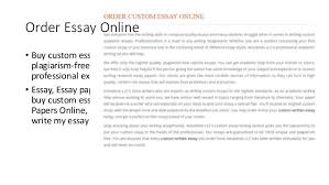 Buy Your Custom Essays Written by Our Experts  