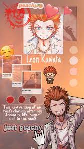 The name's chloe, but please call me leon! Leon Kuwata Wallpaper Leon Kuwata Danganronpa Anime Wallpaper Phone