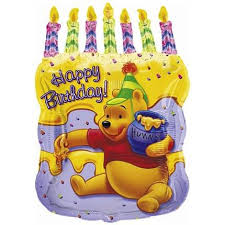 23inch happy birthday winnie the pooh