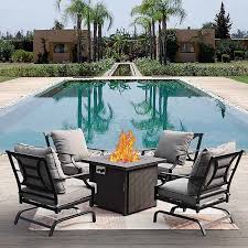 Newport Outdoor Furniture Set Fire