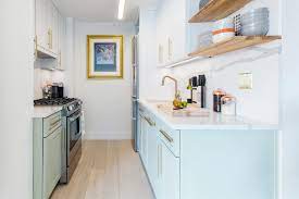 When designing your galley kitchen, plan the storage you'll need with precision, and bear in mind that open shelves will keep everything to hand but need to be kept neat; Why A Galley Kitchen Rules In Small Kitchen Design