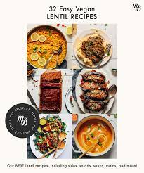 32 easy vegan lentil recipes