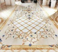 tile marble concrete marble inlay