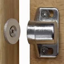Silver Polished Magnetic Door Catches