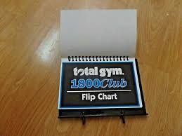 Total Gym 1800 Club Flip Chart 15 95 Picclick