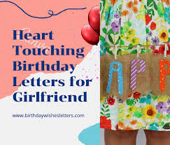 heart touching birthday letter for